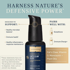 Quicksilver Scientific vitamin D 1000 IU and monolaurin added for immune-support potential.