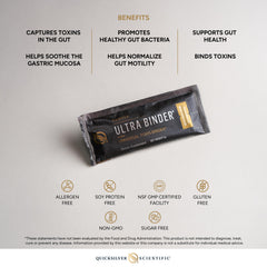 Quicksilver Ultra Binder stick mixed with water for easy daily detox