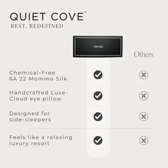 Quiet Cove eye cups image showing lash-friendly 3D contour