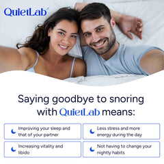 QuietLab Pro BPA-free medical-grade material ensures safe overnight use