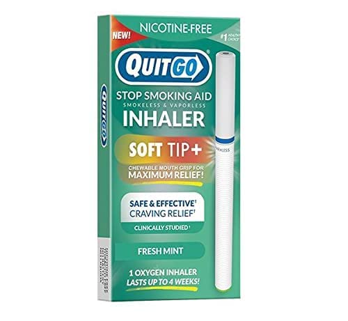 QuitGo Fresh Mint option provides a cooling sensory session during desire