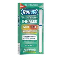 QuitGo Fresh Mint option provides a cooling sensory session during desire