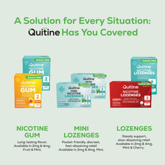 Pharmacist-developed Quitine lozenges blend trust and affordability.