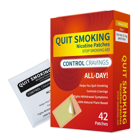 QuitPatch 24-hour release patch for steady cravings control.