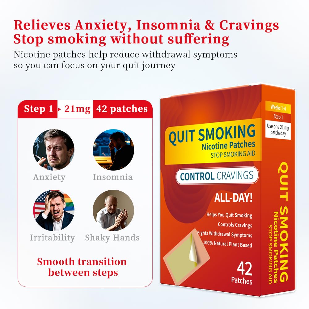 QuitPatch discreet 24-hour wear for invisible support.