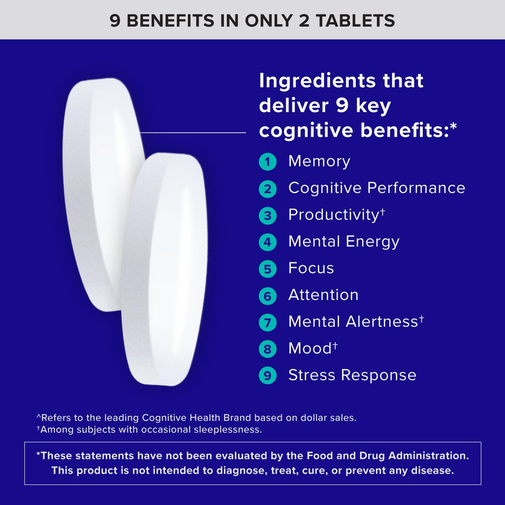 Close-up of Qunol Memory Plus capsules for cognitive support
