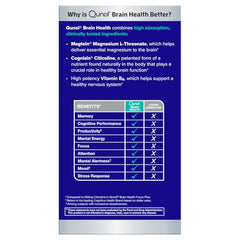 Measuring scoop beside Qunol Brain Health Memory Plus