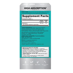 Qunol Magnesium Glycinate bottle on a clean counter, easy to grab during meals