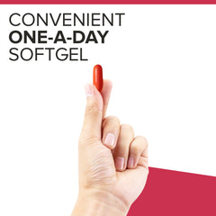 Qunol Mega Ubiquinol CoQ10 health routine scene suggests daily wellness