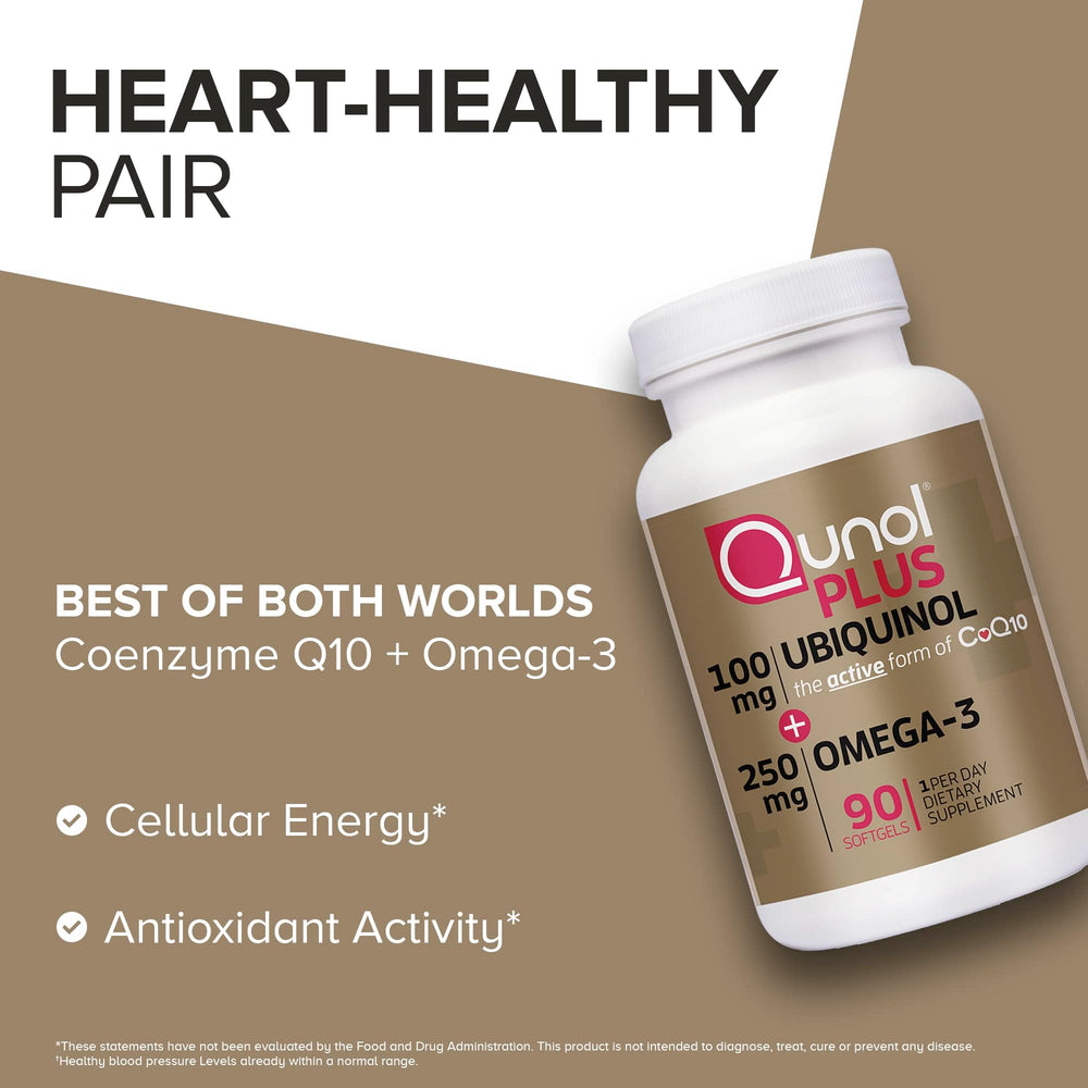 Qunol Plus daily-dose spoon illustrating convenient measurement