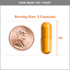 Qunol Turmeric Curcumin bottle with Dr. Recommended badge for quality