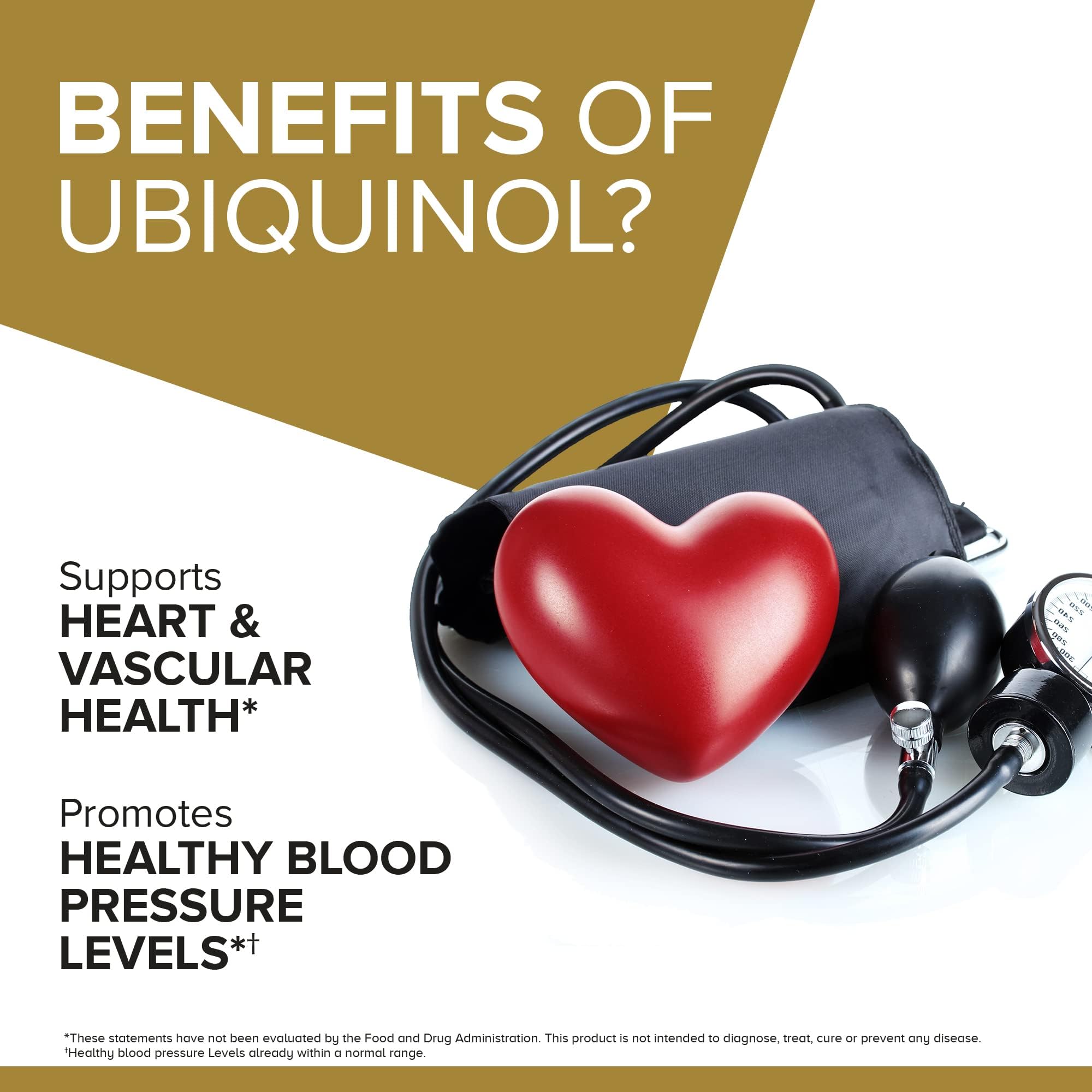 Qunol ubiquinol bottle pouring shot for convenient daily use.