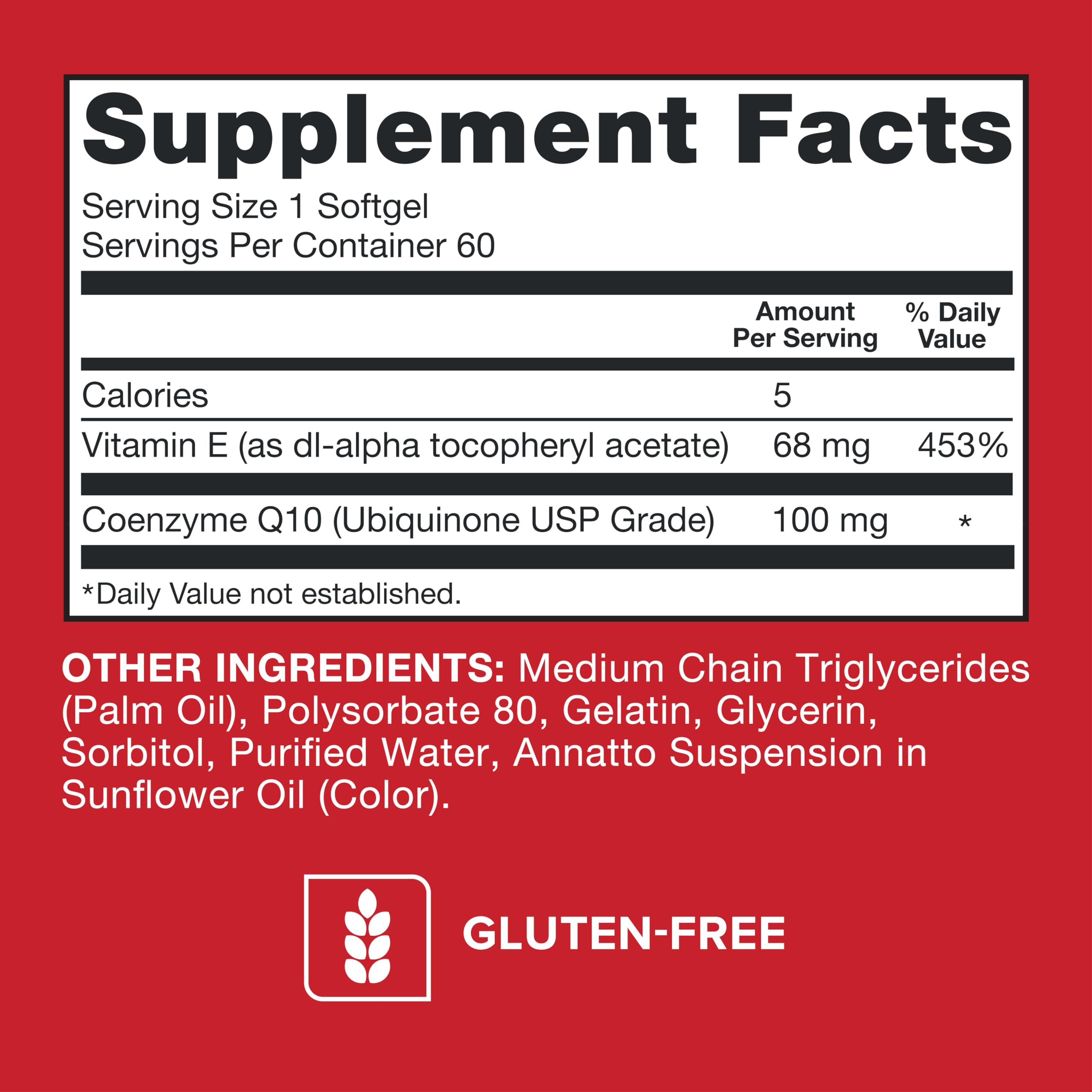 Qunol Ultra CoQ10 120-count pack promotes easy daily supplementation.