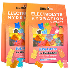 Quorinthiumax blue raspberry electrolyte gummies for on-the-go hydration