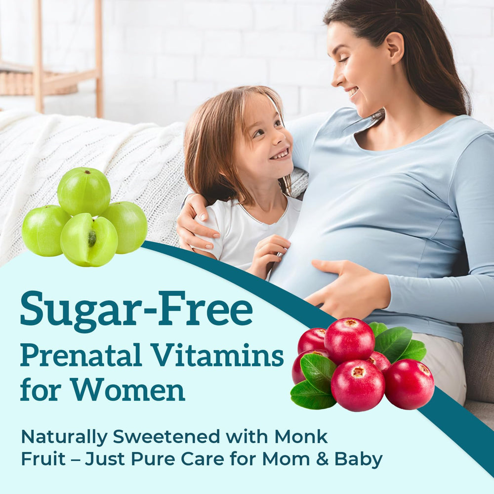 Quorinthiumax prenatal gummies pouches ensure freshness and on-the-go convenience.