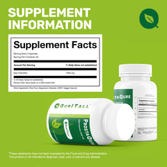 QurItAll ProstaQure bottle on a counter suggesting a simple daily routine.