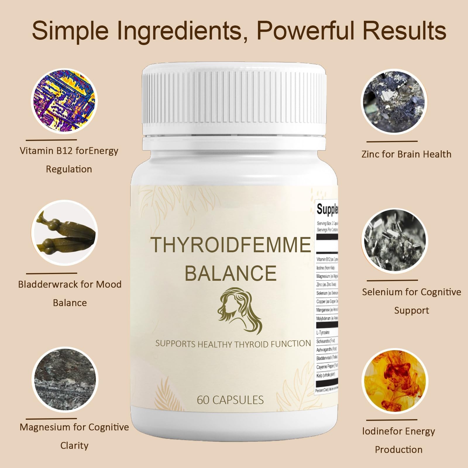 QUZOYU Thyroidfemme Balance dosage guidance for consistent daily use