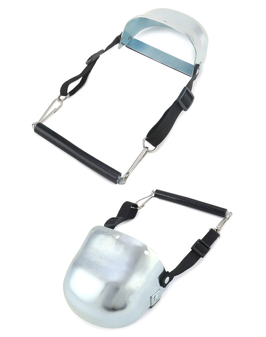 QWORK metatarsal guard front view highlights extended arch protection for daily tasks.