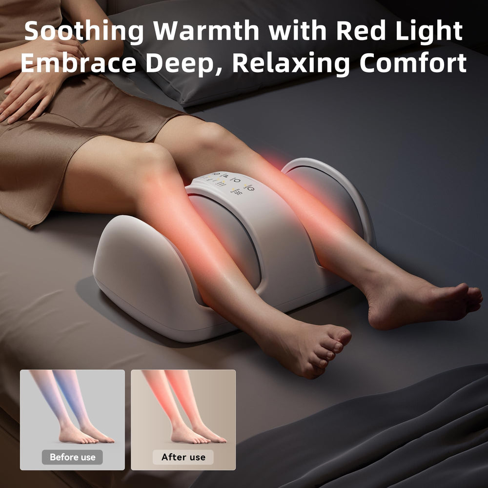QXC massager LCD panel for quick customization of modes and intensity