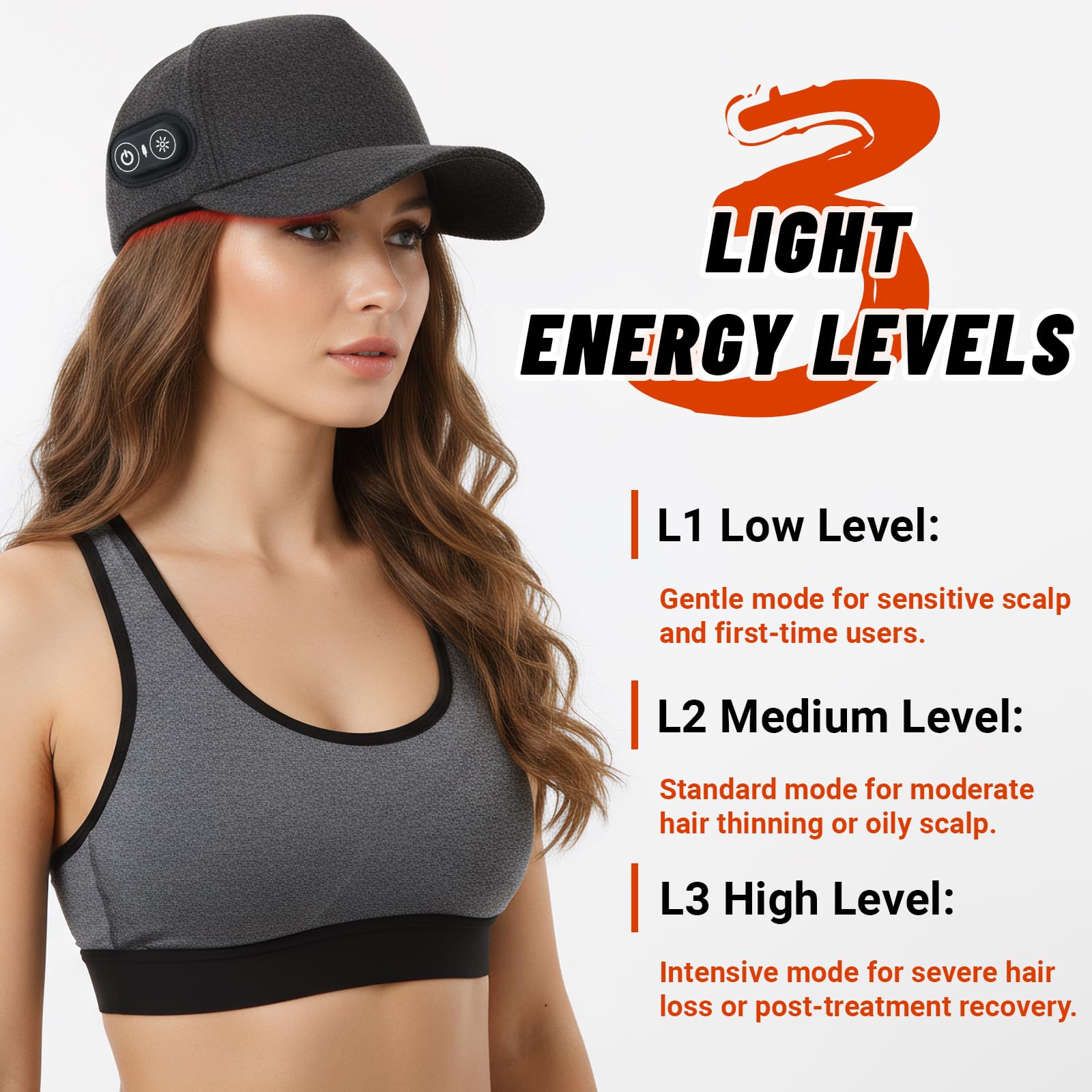 Qydenova three-level intensity control enables comfortable, scalable sessions.