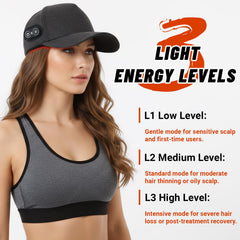 Qydenova three-level intensity control enables comfortable, scalable sessions.