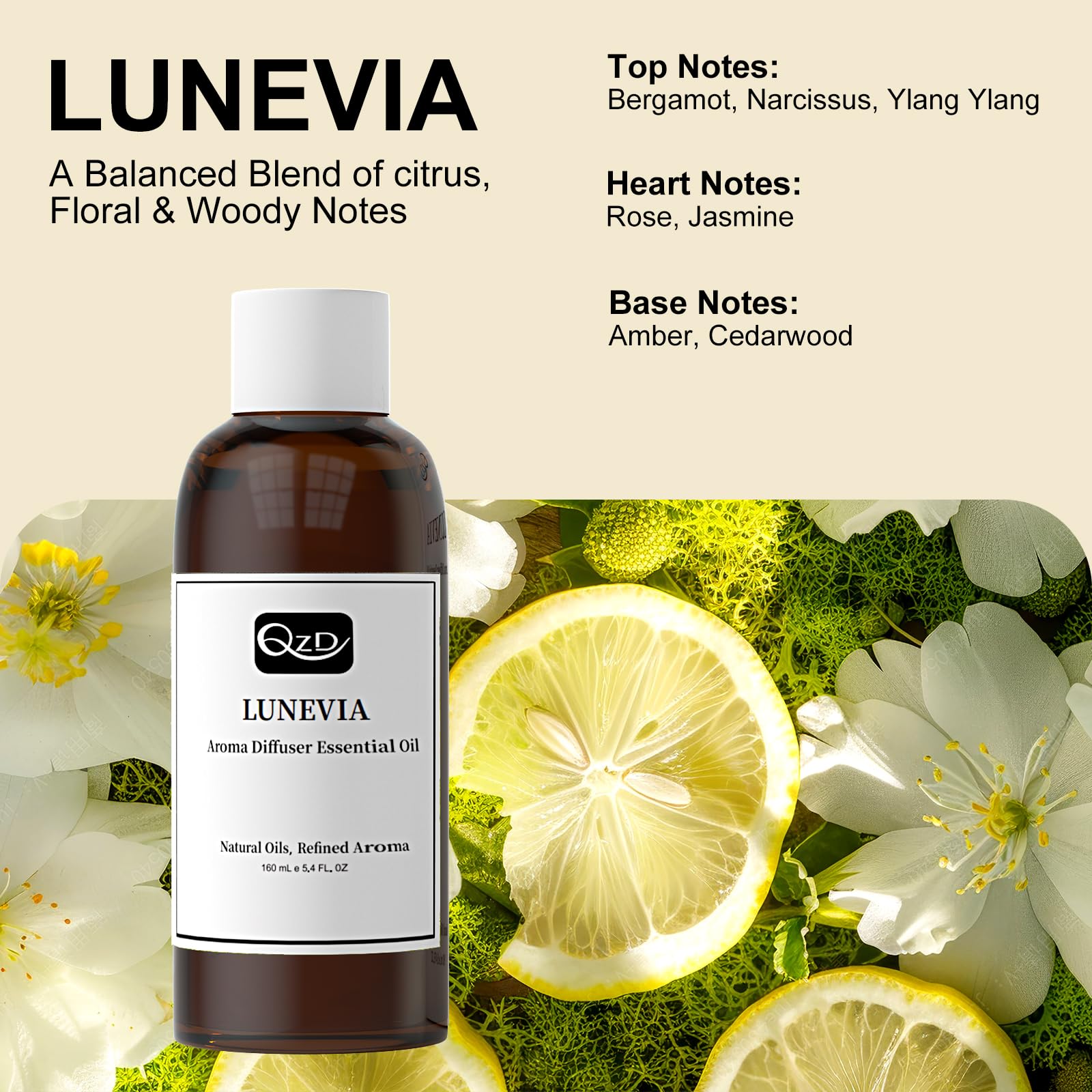 QZD LUNEVIA diffuser in room delivers a calm, hotel-style ambiance.