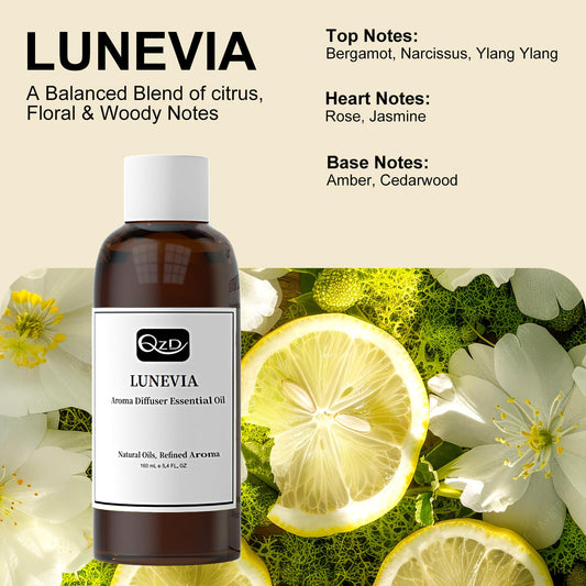 QZD LUNEVIA diffuser in room delivers a calm, hotel-style ambiance.