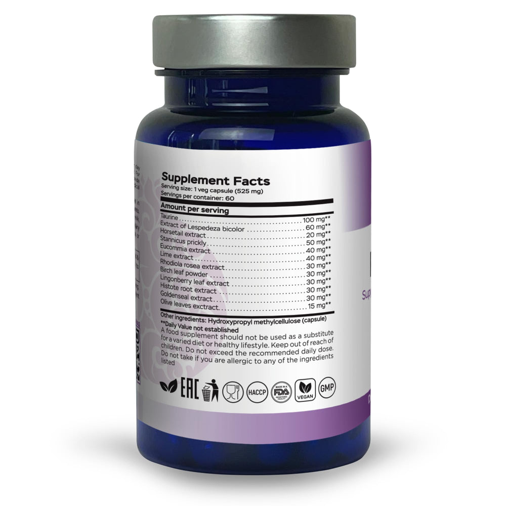 RaDoTech Edema Relife capsules ready for daily edema support.