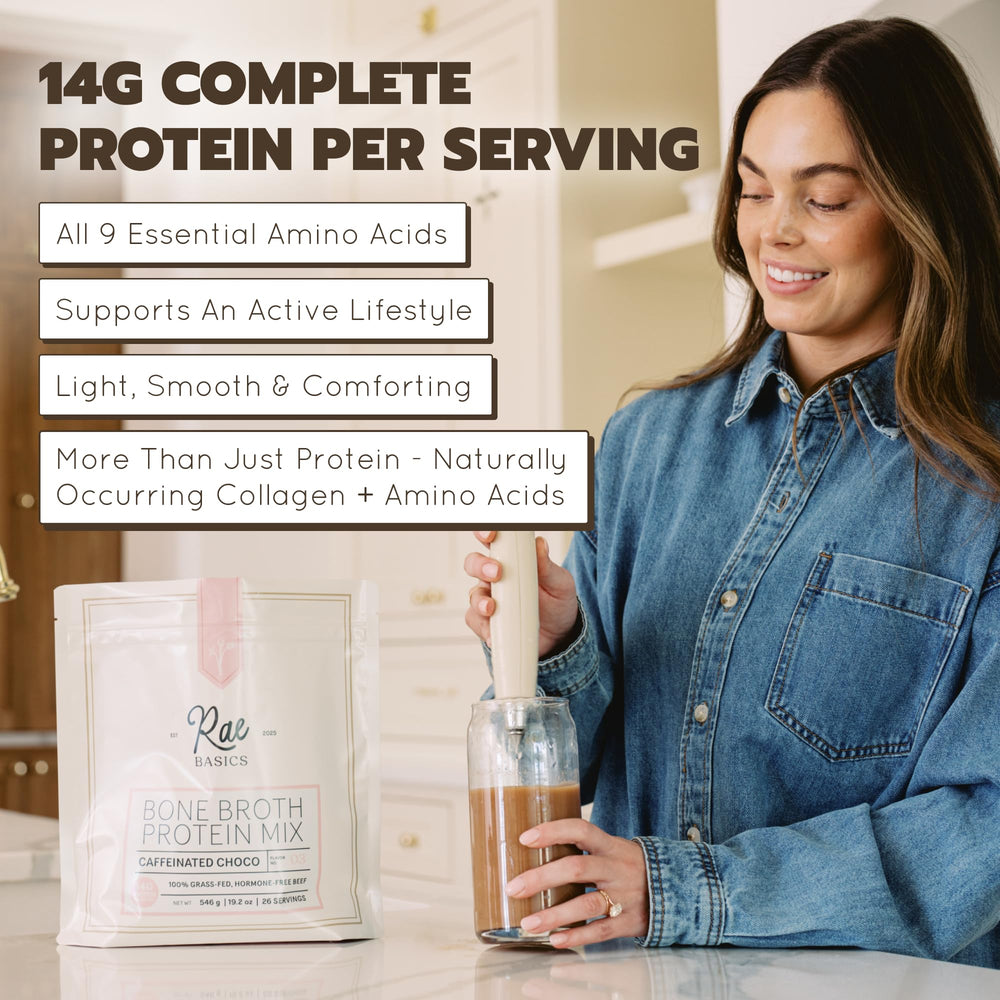 Organic coconut milk note adds dairy-free creaminess in Rae Basics.