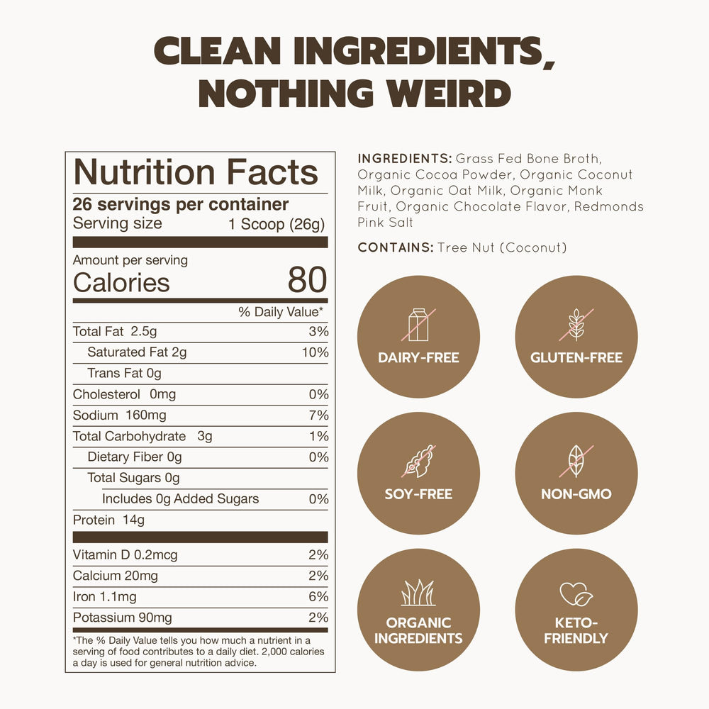 Rae Basics Organic coconut milk base bottle highlights clean ingredients