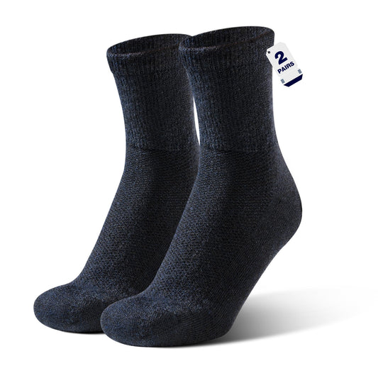 Rahhint alpaca wool diabetic socks with wide fit for day-long comfort and breathability.