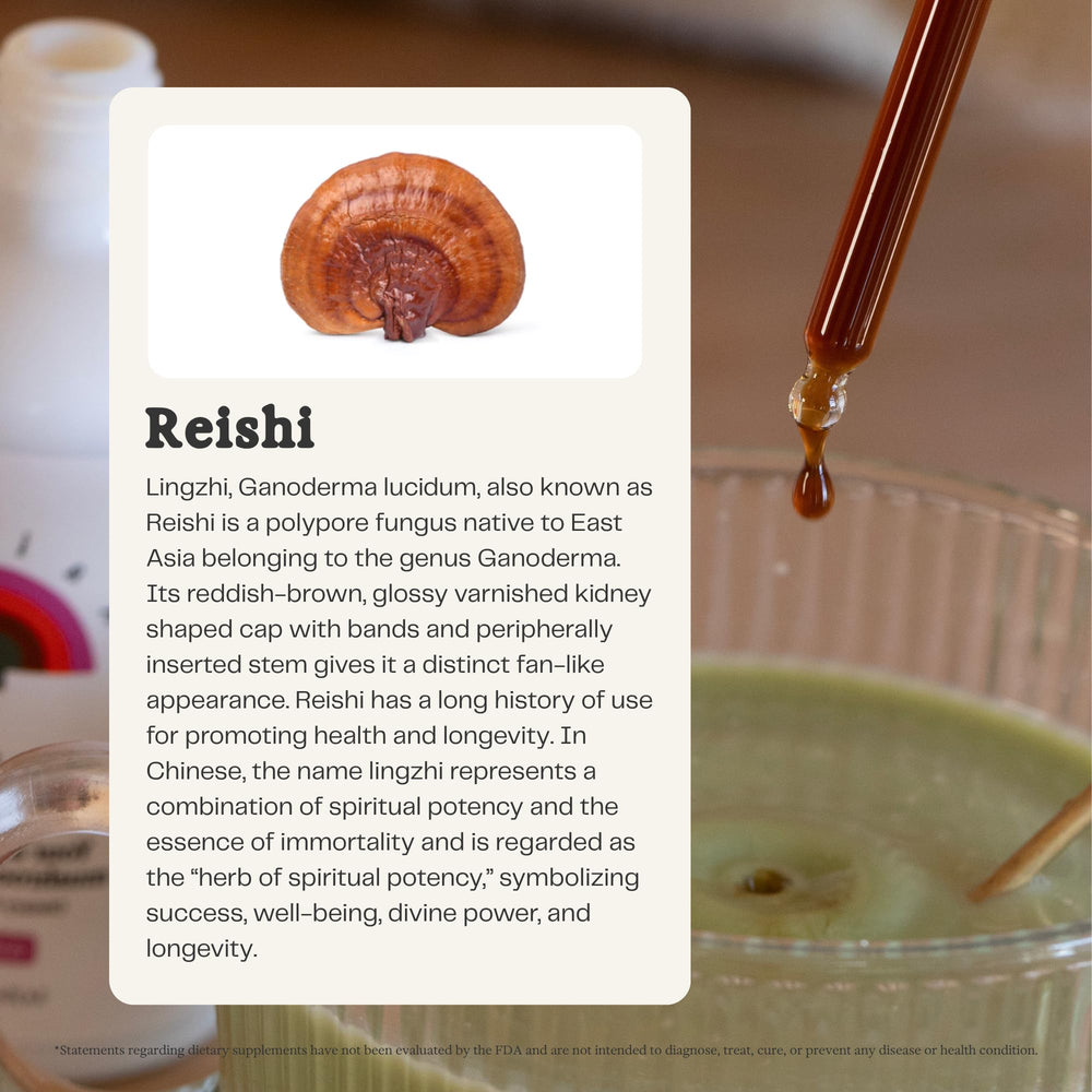 Label closeup shows vegan, alcohol-free dual extract details.