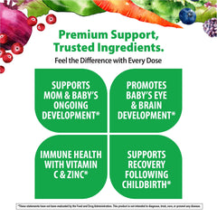 Rainbow Light Postnatal Multivitamin packaging variations indicate flexible options.