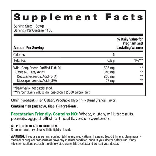 Rainbow Light Prenatal DHA bottle close-up showing convenient daily softgels.