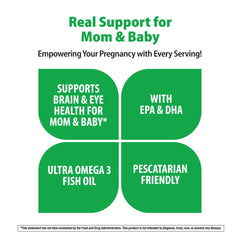Rainbow Light Prenatal DHA orange-peel digest — gentle digestion with pleasant aroma