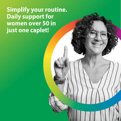 Rainbow Light Women's One 50+ tablet ready-to-absorb for easy daily use