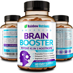 Rainbow Nutrients gift packaging for brain support