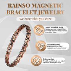 RainSo copper bracelet in gift box ready for gifting.
