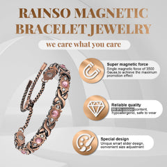 RainSo magnetic clasp closeup shows strong magnets and craftsmanship