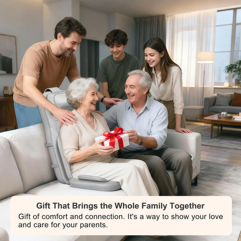 Rainwolf secure-fit attaches to chair, sofa, or bed for hands-free relief.
