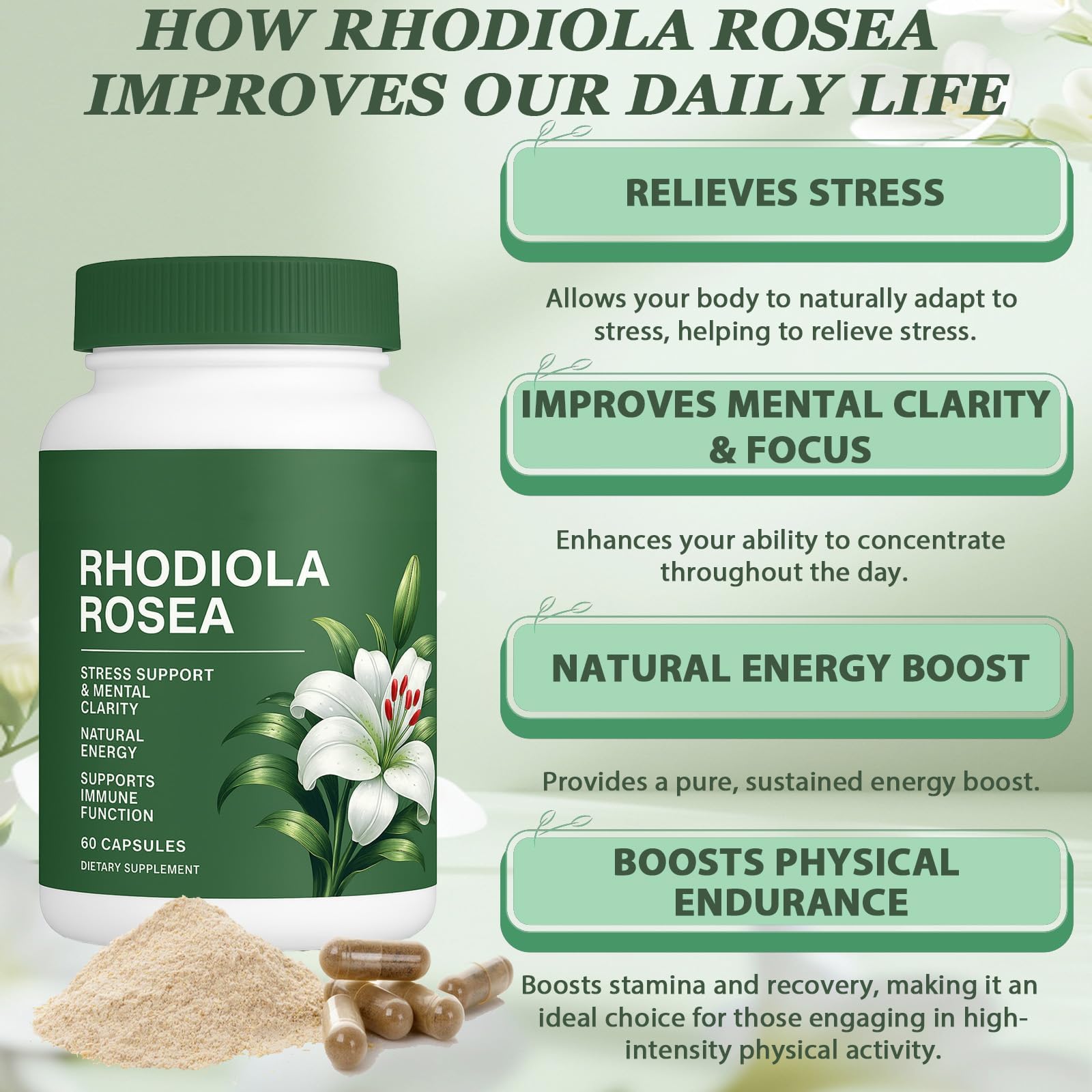 Raipult Floraviva packaging box showing non-GMO and gluten-free labels