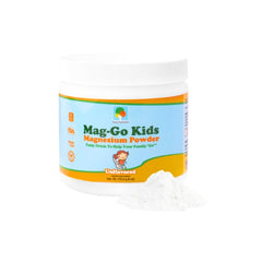 Raise Them Well Mag-Go Kids bottle front view for gentle daily digestion support
