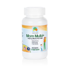 Raise Them Well Mom Multi+ bottle front for daily wellness support