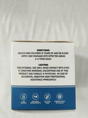 Raitera Nervara Comfort Cream ingredients scene emphasizes natural components for gentle care.
