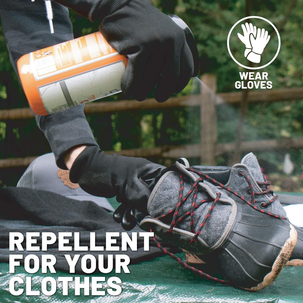 Ranger Ready Permethrin Spray remains effective after washing and sun exposure