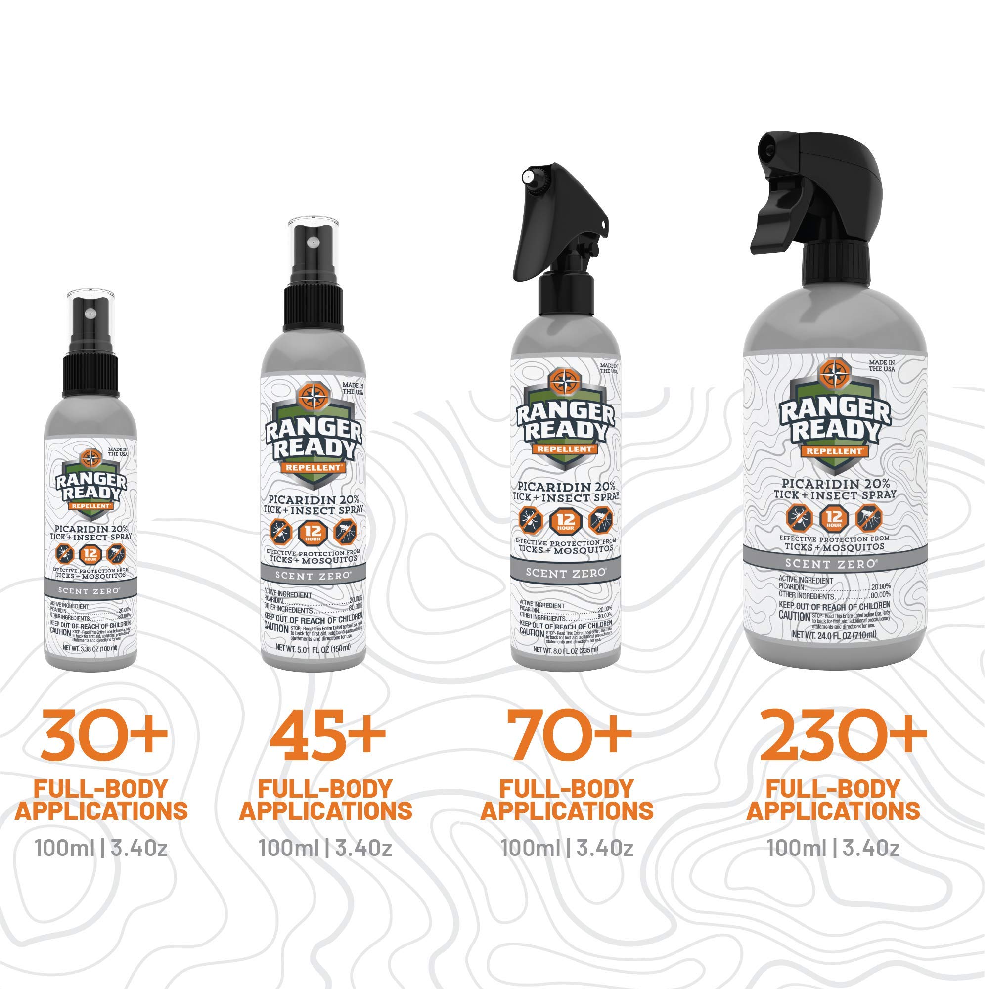 Tick protection during hiking and camping adventures.