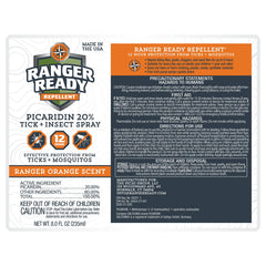 Camping scene with Ranger Ready Repellents for outdoor protection.