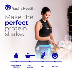 RAPHA HEALTH Organic superfoods bowl highlights antioxidant-rich ingredients for daily vitality.
