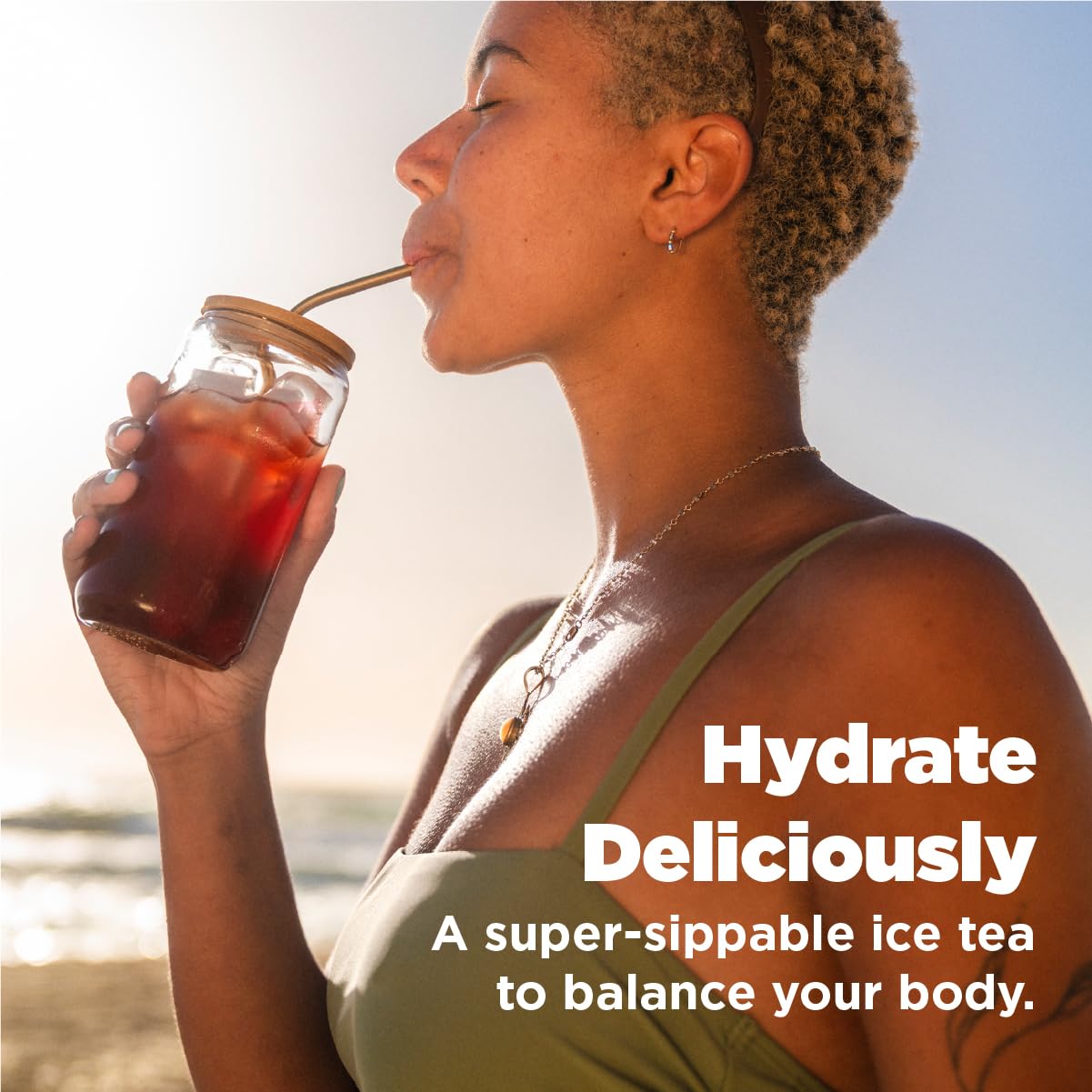 Rasa Raspberry Hibiscus Hydration ingredient panel showing adaptogens and mushrooms.