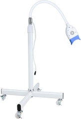 Rasamer 36W mobile 10 LED blue lamp side view showing adjustable height
